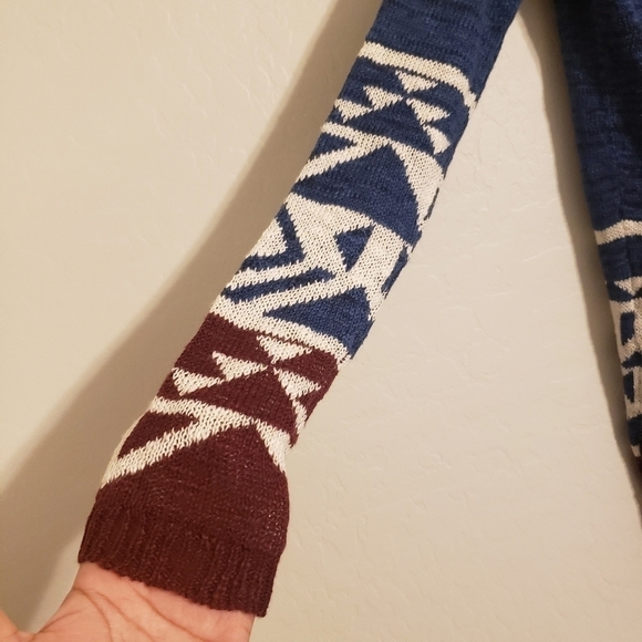 Hollister western long sleeve button up lightweight cardigan size M/L NWT - Picture 6 of 12